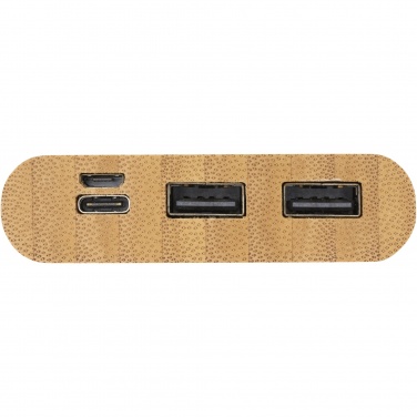 Logotrade corporate gift picture of: Tulda 10.000 mAh bamboo power bank