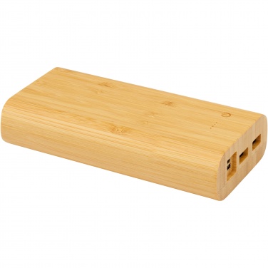 Logo trade promotional giveaways picture of: Tulda 20.000 mAh bamboo power bank