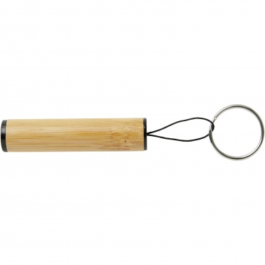 Logotrade corporate gift picture of: Cane bamboo key ring with light