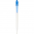 Thalaasa ocean-bound plastic ballpoint pen, Transparent blue / White