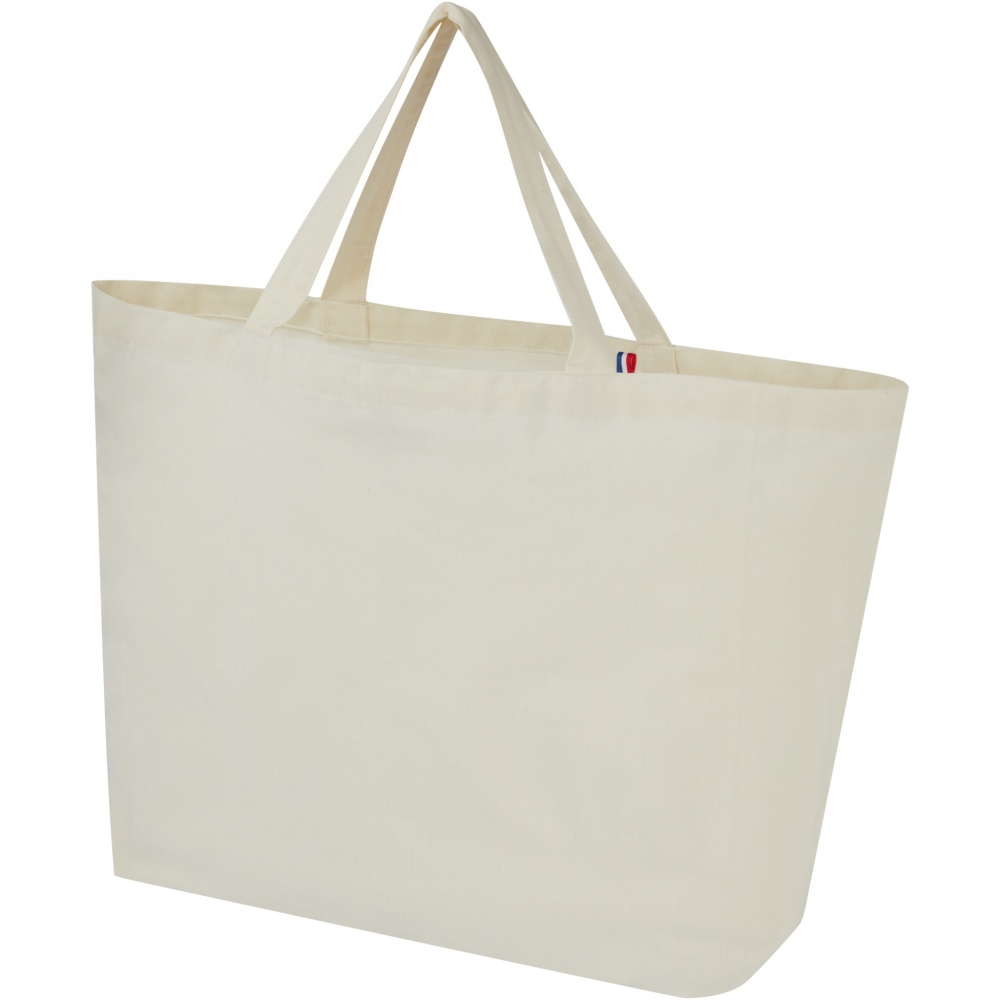 Logo trade business gift photo of: Cannes 200 g/m2 recycled shopper tote bag 10L