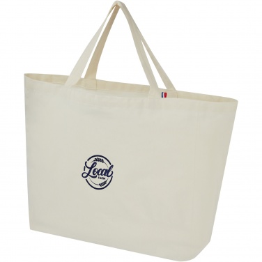 Logo trade promotional merchandise image of: Cannes 200 g/m2 recycled shopper tote bag 10L