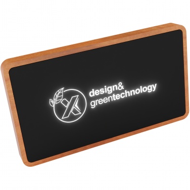 Logo trade business gift photo of: SCX.design P36 5000 mAh light-up wireless power bank