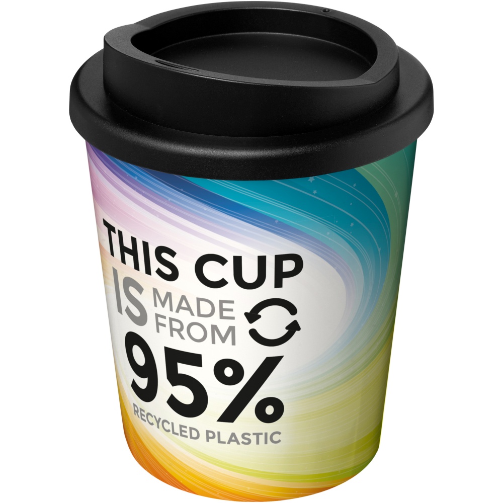 Logo trade promotional items picture of: Brite-Americano® Espresso Recycled 250 ml insulated tumbler