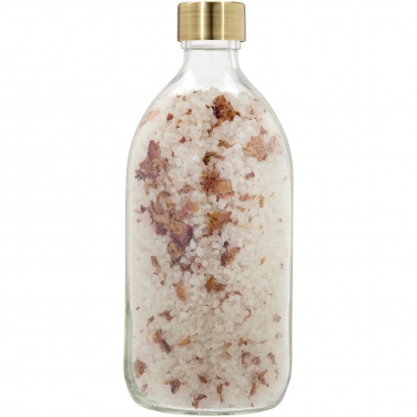 Logo trade promotional gift photo of: Wellmark Just Relax 500 ml bath salt - roses fragrance