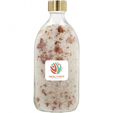 Logo trade corporate gifts picture of: Wellmark Just Relax 500 ml bath salt - roses fragrance