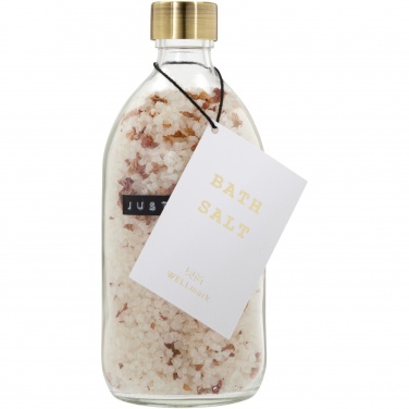 Logo trade promotional giveaway photo of: Wellmark Just Relax 500 ml bath salt - roses fragrance