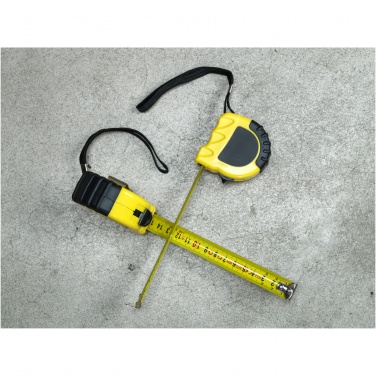 Logo trade advertising products image of: Rule 3-metre RCS recycled plastic measuring tape