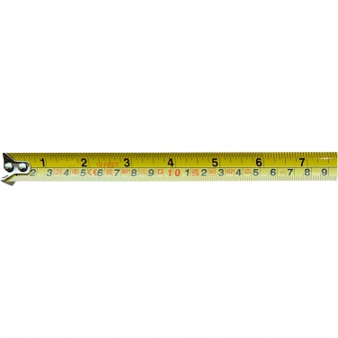 Logo trade promotional items picture of: Rule 5-metre RCS recycled plastic measuring tape