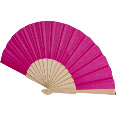 Logo trade corporate gifts image of: Manuela hand fan