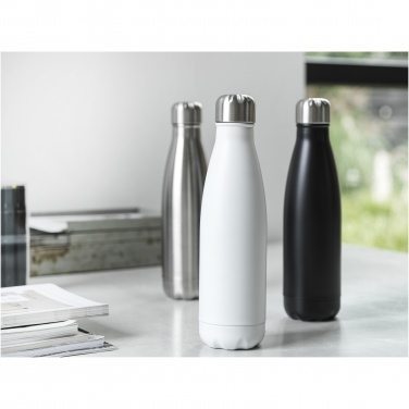 Logo trade promotional products image of: Cove 500 ml RCS certified recycled stainless steel vacuum insulated bottle 