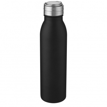 Logo trade advertising product photo of: Harper 700 ml RCS certified stainless steel water bottle with metal loop