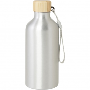 Logo trade business gift photo of: Malpeza 500 ml RCS certified recycled aluminium water bottle