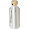 Malpeza 500 ml RCS certified recycled aluminium water bottle, Silver