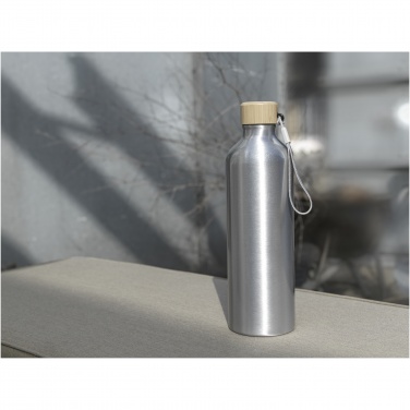 Logo trade promotional items picture of: Malpeza 1000 ml RCS certified recycled aluminium water bottle