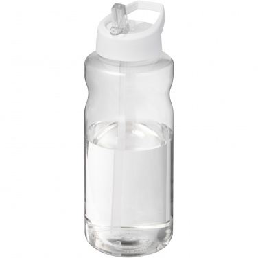 Logo trade promotional gifts image of: H2O Active® Big Base 1 litre spout lid sport bottle