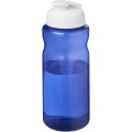 H2O Active® Eco Big Base 1 litre flip lid sport bottle, Blue / White