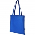 Zeus GRS recycled non-woven convention tote bag 6L, Royal blue