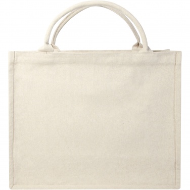 Logo trade promotional products image of: Page 500 g/m² Aware™ recycled book tote bag