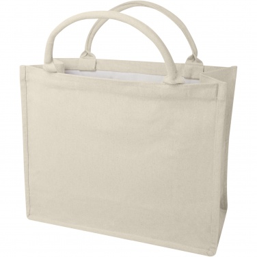 Logo trade corporate gifts picture of: Page 500 g/m² Aware™ recycled book tote bag