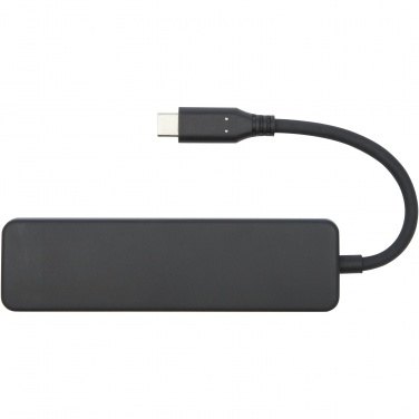 Logo trade promotional giveaways picture of: Loop RCS recycled plastic multimedia adapter USB 2.0-3.0 with HDMI port