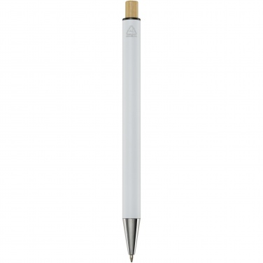 Logo trade advertising product photo of: Cyrus recycled aluminium ballpoint pen