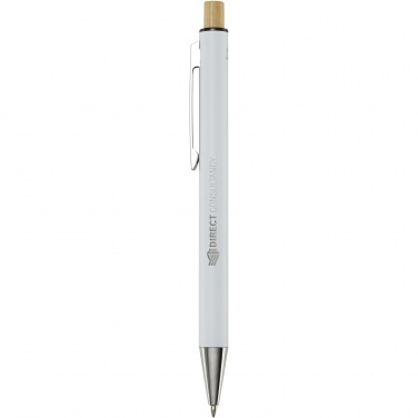 Logotrade promotional product picture of: Cyrus recycled aluminium ballpoint pen