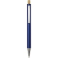 Cyrus recycled aluminium ballpoint pen, Navy