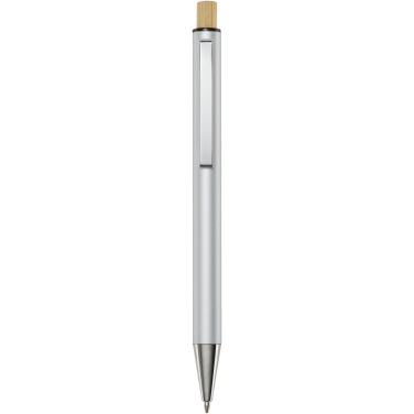 Logo trade promotional giveaway photo of: Cyrus recycled aluminium ballpoint pen