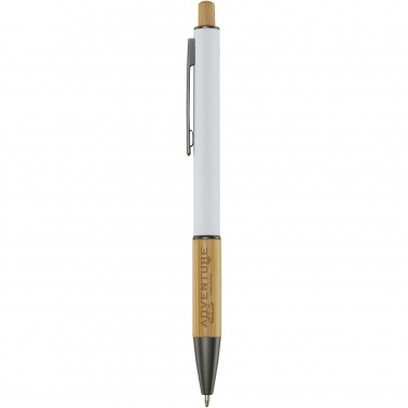 Logo trade promotional merchandise image of: Darius recycled aluminium ballpoint pen