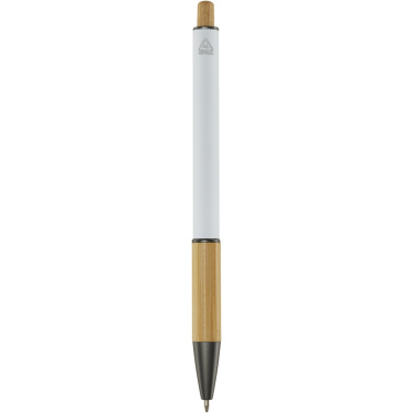 Logo trade advertising products picture of: Darius recycled aluminium ballpoint pen