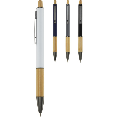 Logo trade promotional merchandise image of: Darius recycled aluminium ballpoint pen