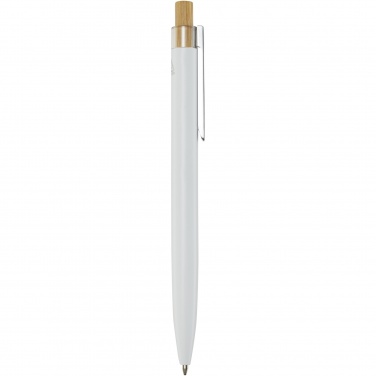 Logo trade promotional items image of: Nooshin recycled aluminium ballpoint pen  (blue ink)