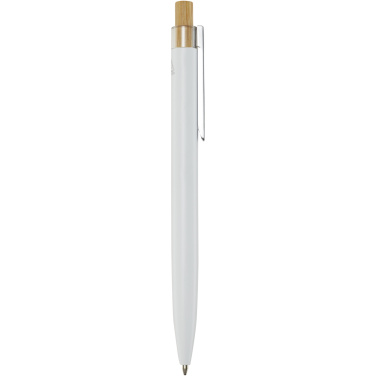 Logo trade promotional item photo of: Nooshin recycled aluminium ballpoint pen (black ink)