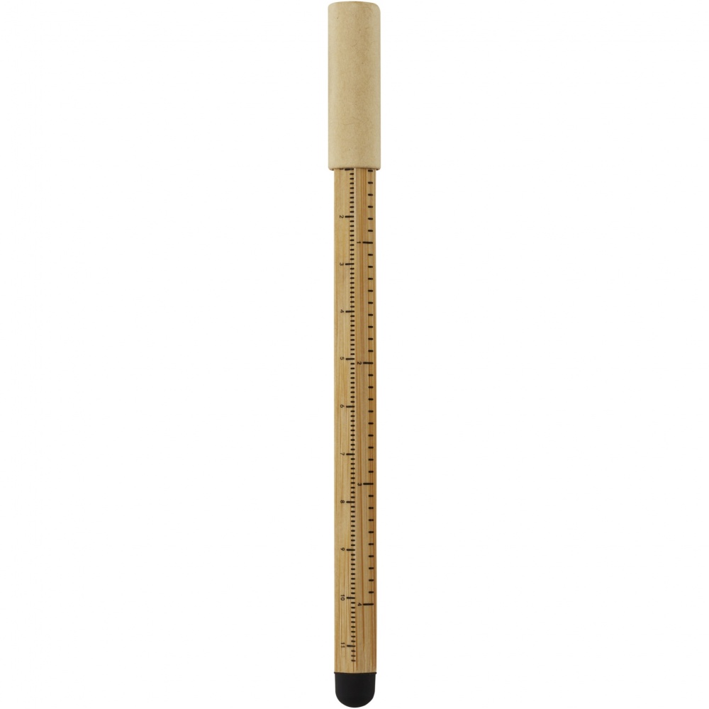 Logo trade corporate gifts image of: Mezuri bamboo inkless pen 