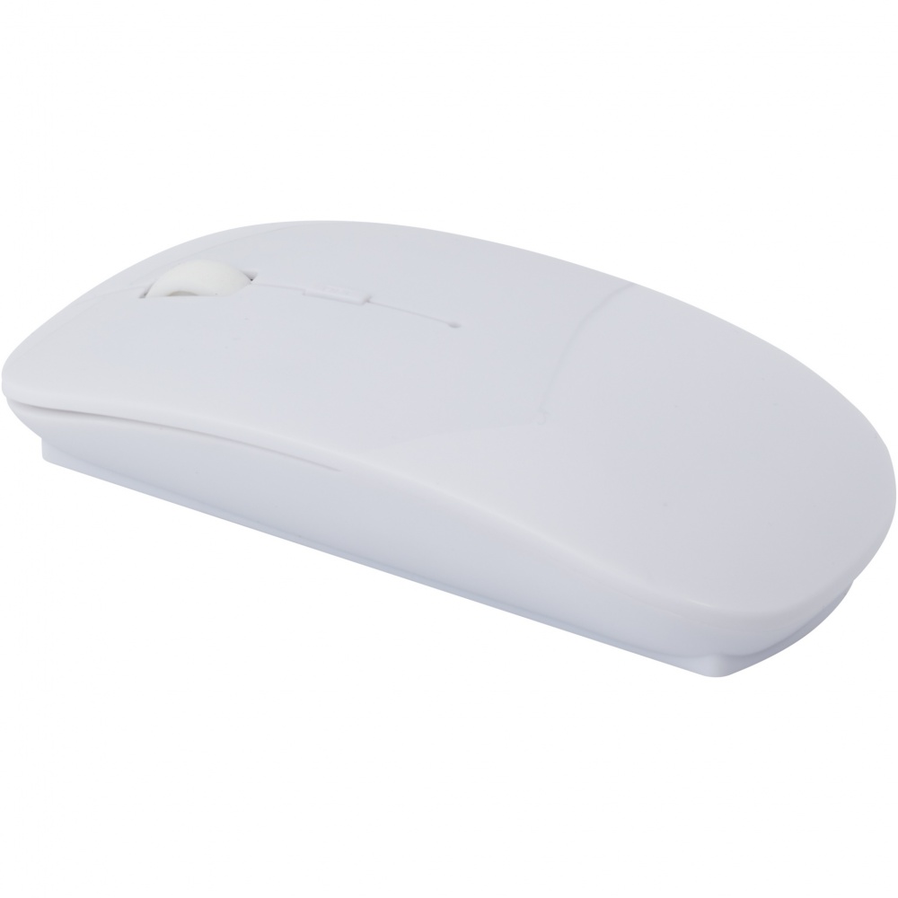 Logo trade business gifts image of: Menlo RCS recycled plastic wireless mouse 