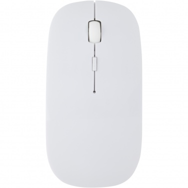 Logo trade promotional items image of: Menlo RCS recycled plastic wireless mouse 