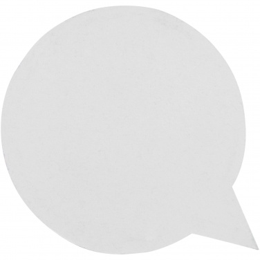 Logotrade corporate gift image of: Sticky-Mate® speech bubble-shaped recycled sticky notes