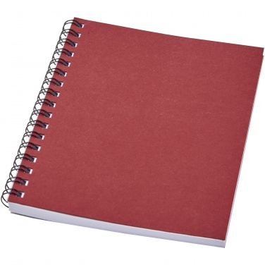 Logo trade promotional merchandise picture of: Desk-Mate® A6 colour spiral notebook