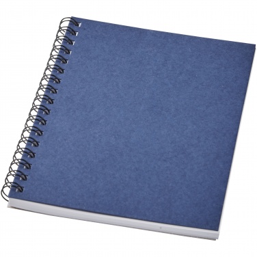 Logo trade promotional products picture of: Desk-Mate® A6 colour spiral notebook