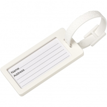 Logotrade promotional giveaway image of: River recycled window luggage tag