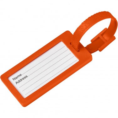 Logo trade advertising products image of: River recycled window luggage tag