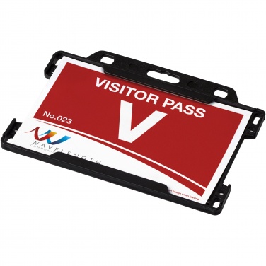 Logo trade promotional product photo of: Vega recycled plastic card holder