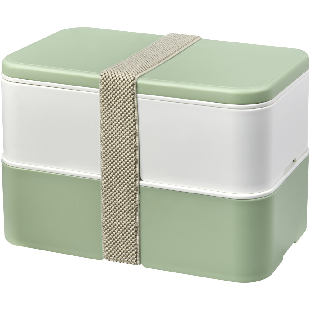 Logotrade promotional item image of: MIYO Renew double layer lunch box