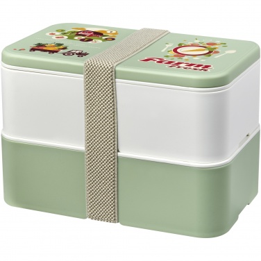 Logotrade corporate gift image of: MIYO Renew double layer lunch box