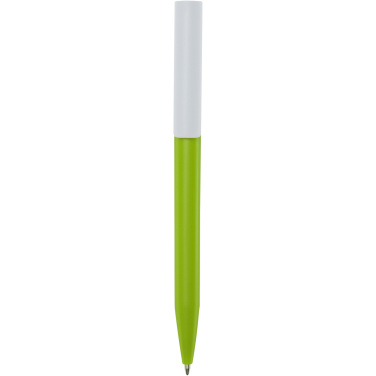 Logo trade promotional merchandise picture of: Unix recycled plastic ballpoint pen