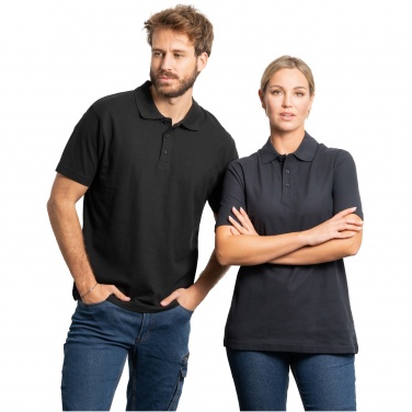 Logo trade promotional giveaways picture of: Austral short sleeve unisex polo