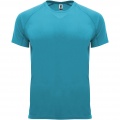 Bahrain short sleeve kids sports t-shirt, Turquois