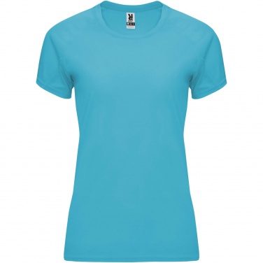 Logo trade promotional merchandise image of: Bahrain short sleeve women's sports t-shirt