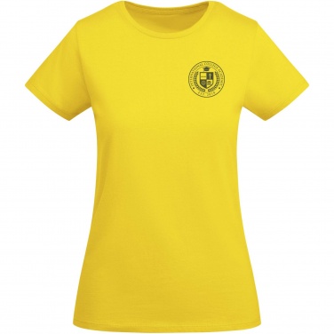 Logotrade promotional giveaway image of: Breda short sleeve women's t-shirt